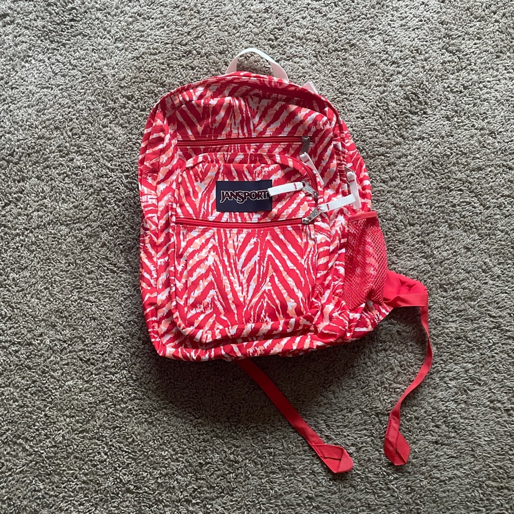 Jansport Zebra and Cheetah/Leopard Print backpack